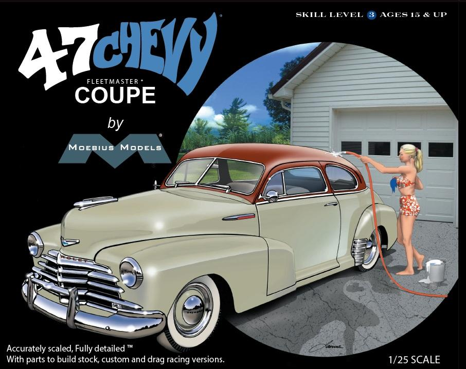 Moebius Models 1/25 1947 Chevy Coupe