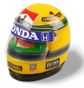 Mon-Tech RC Helmet Painted Senna McLaren RC Driver Figure 1/10 Scale