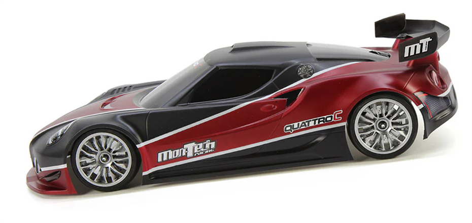 Mon-Tech RC 022-015 Body 190mm GT: Quattro C GT10 (8950431383789)