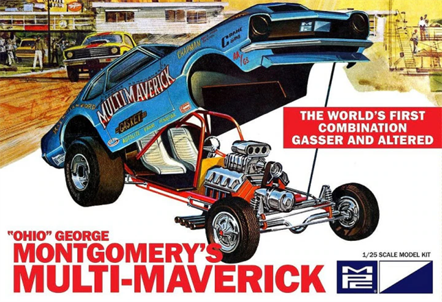 MPC 1005 1/25 Multi Maverick Funny Car (8950432432365)
