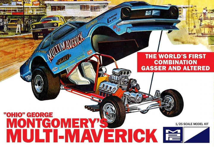 MPC 1005 1/25 Multi Maverick Funny Car (8950432432365)