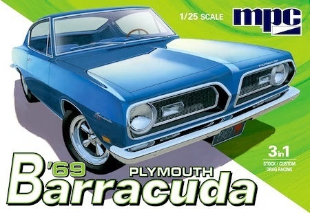 MPC 0994 1/25 69 Plymouth Barracuda - Hobby City NZ (8950432301293)