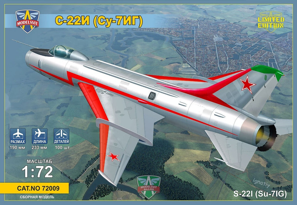 ModelSvit S-22I (Su-7IG) variable wing geometry