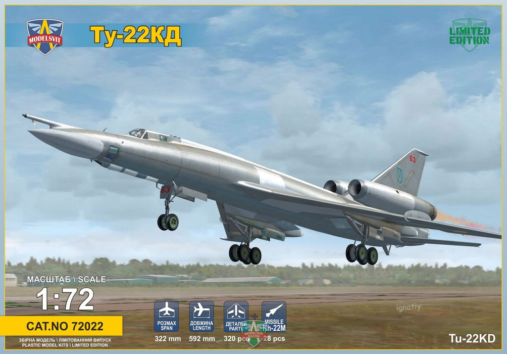 ModelSvit Tupolev Tu-22KD Shilo Medium bomber