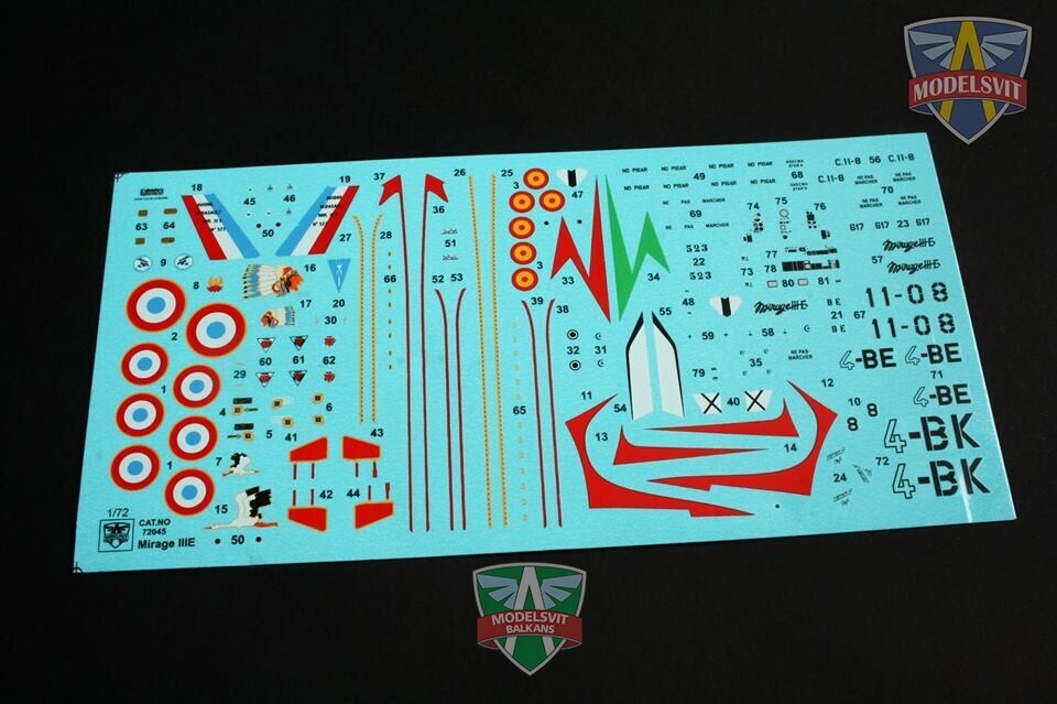 ModelSvit Mirage III E fighter-bomber (2)
