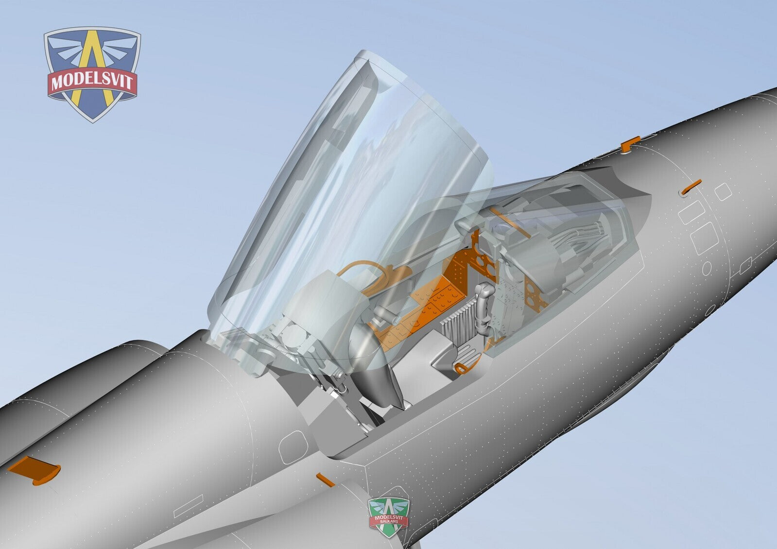 ModelSvit Mirage III E fighter-bomber (7)