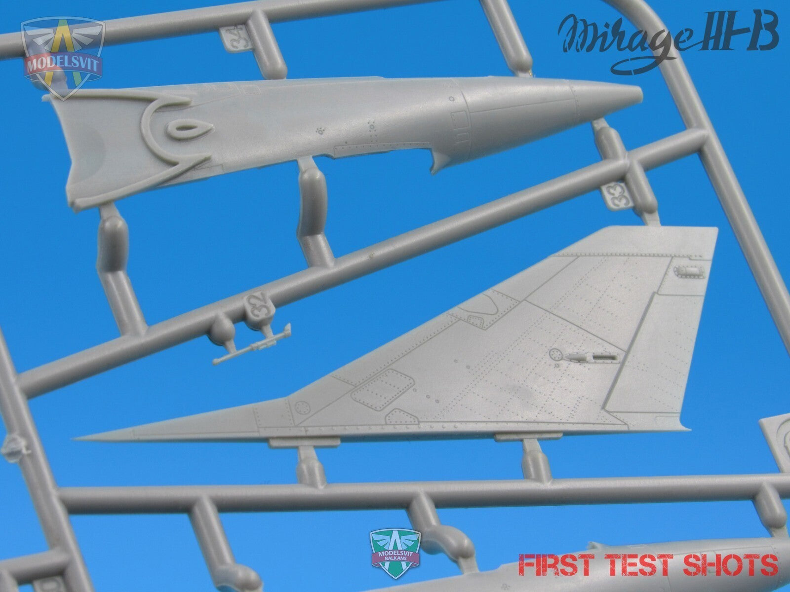 ModelSvit Mirage IIIB operational trainer (5 camo schemes) (6)