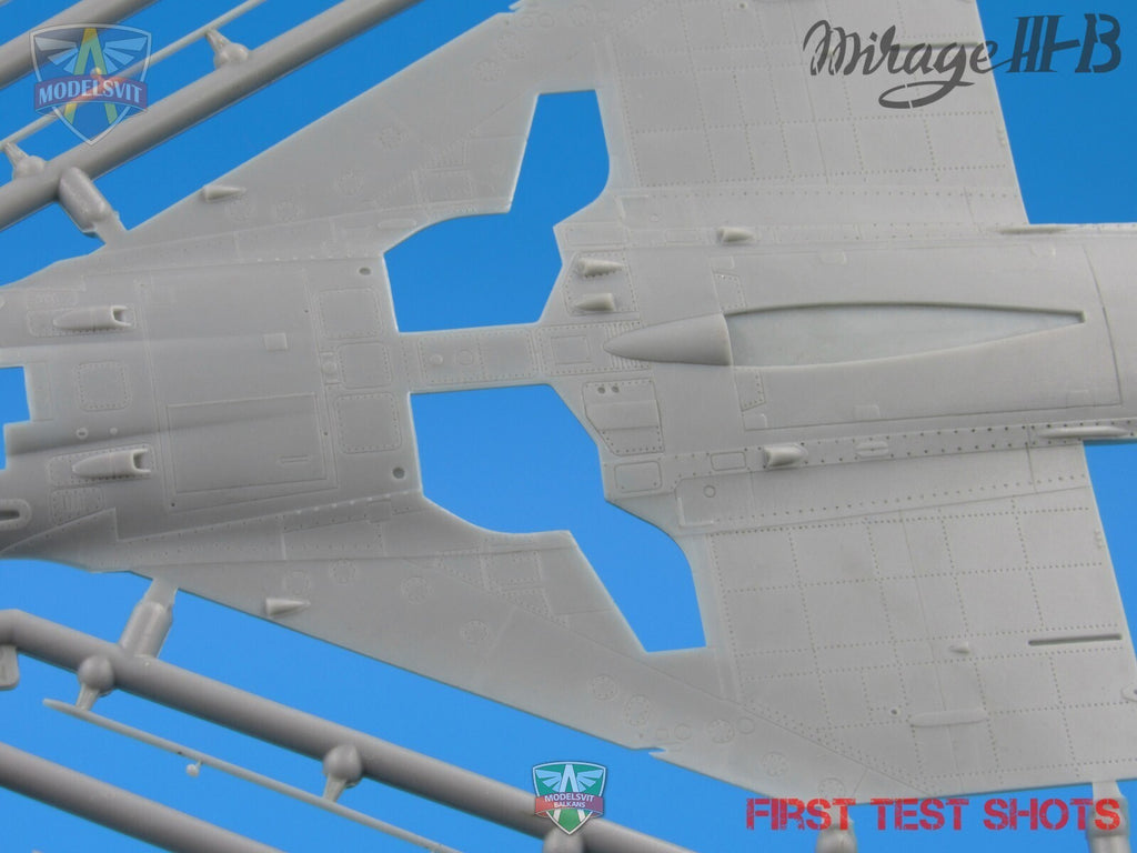ModelSvit Mirage IIIB operational trainer (5 camo schemes) (3)
