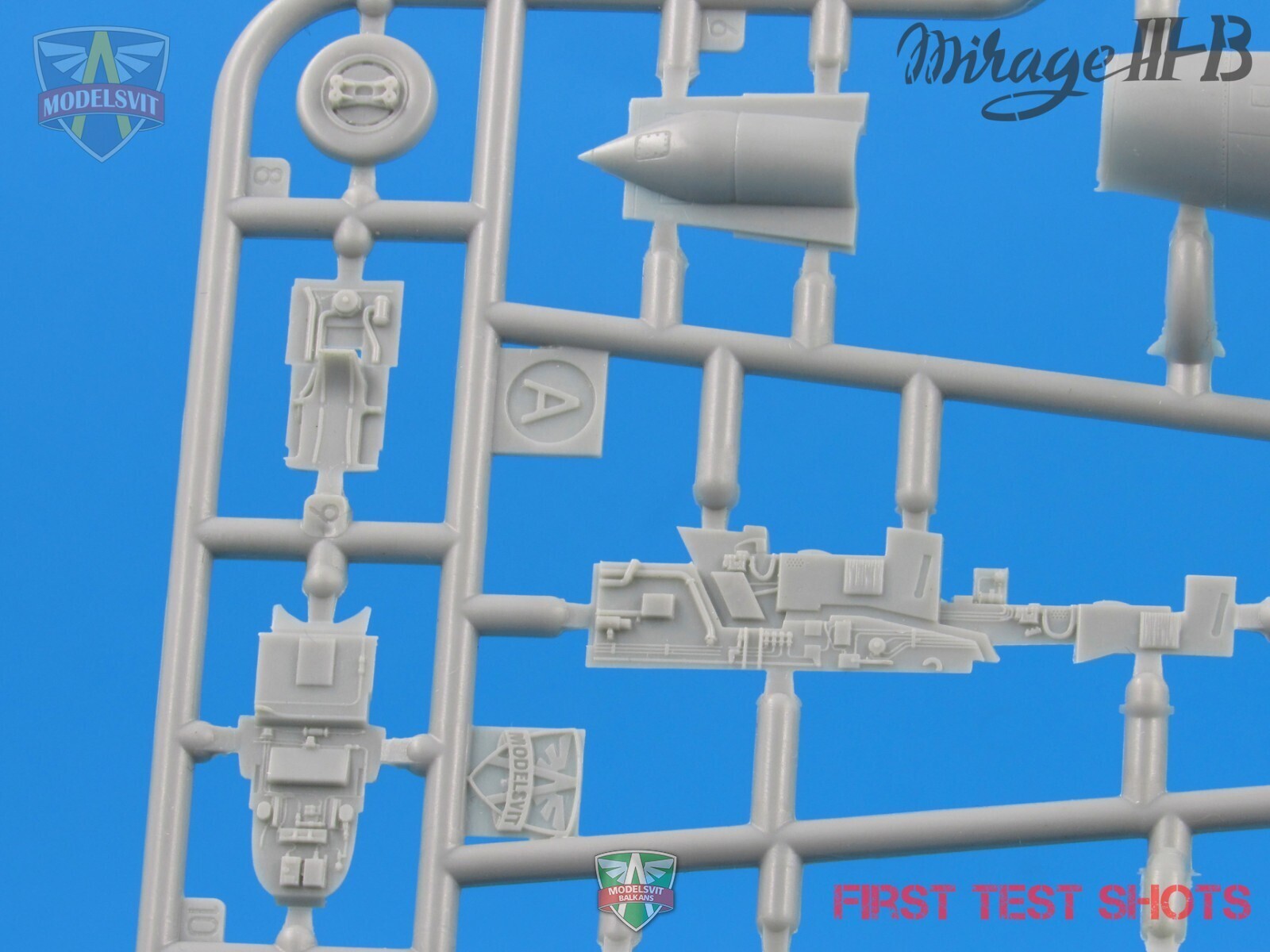 ModelSvit Mirage IIIB operational trainer (5 camo schemes) (5)
