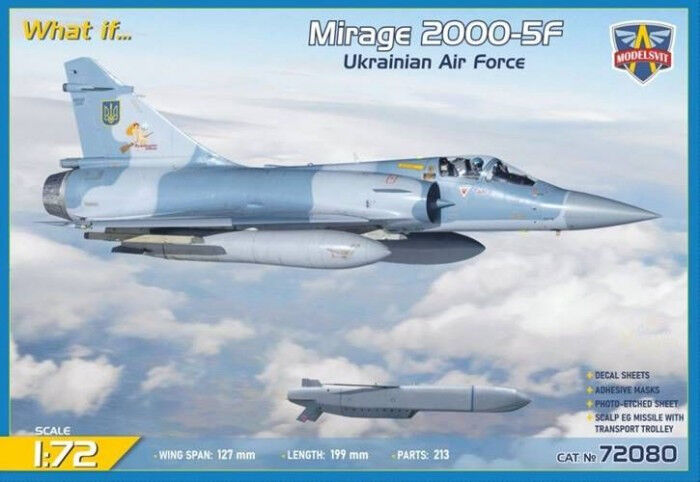 ModelSvit Mirage 2000-5F with SCALP-EG (Ukraine AF)