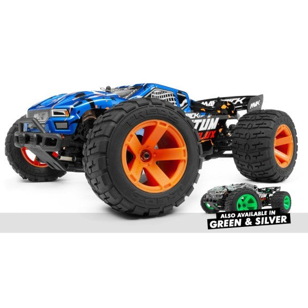 Maverick MV150207 1/10 Quantum XT FLUX 80A 4WD Stadium Truck RTR Blue/Orange (7932606120173)