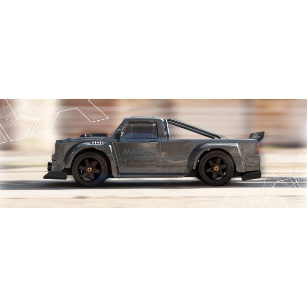 Maverick MV150351 1/8 QuantumR FLUX 4S 4WD Race Truck RTR Gunmetal Grey (7932606349549)