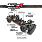Maverick QuantumR FLUX 4S 4WD RTR Gunmetal Grey RC Race Truck 1/8 Scale (3)