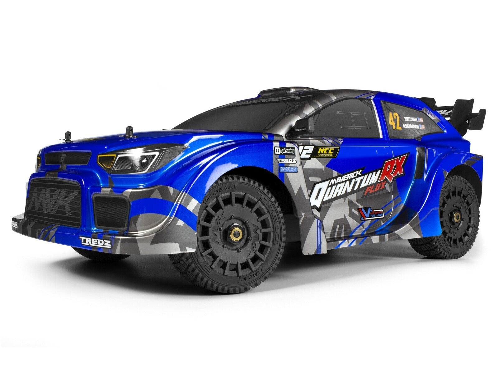 Maverick 150360 Flux: 1/8 QuntmR Rally 4S Blu (8950427255021)