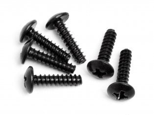 Maverick MV22048 Round Head Screws M3x12mm (6pcs) - Hobby City NZ (8324805329133)