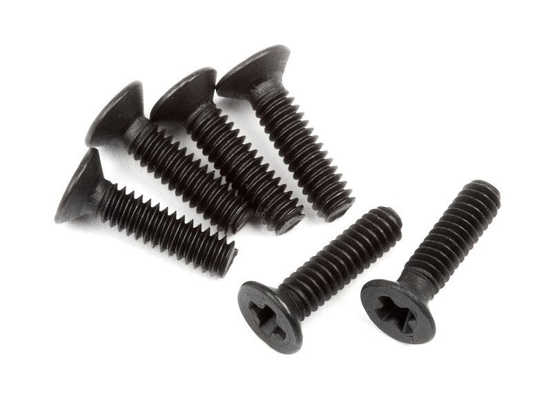 Maverick 28039 Flat Head Screw M2x8mm (6) - Hobby City NZ (8452851204333)