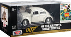 Motormax MX-79854 1/24 1966 Volkswagen Beetle- James Bond