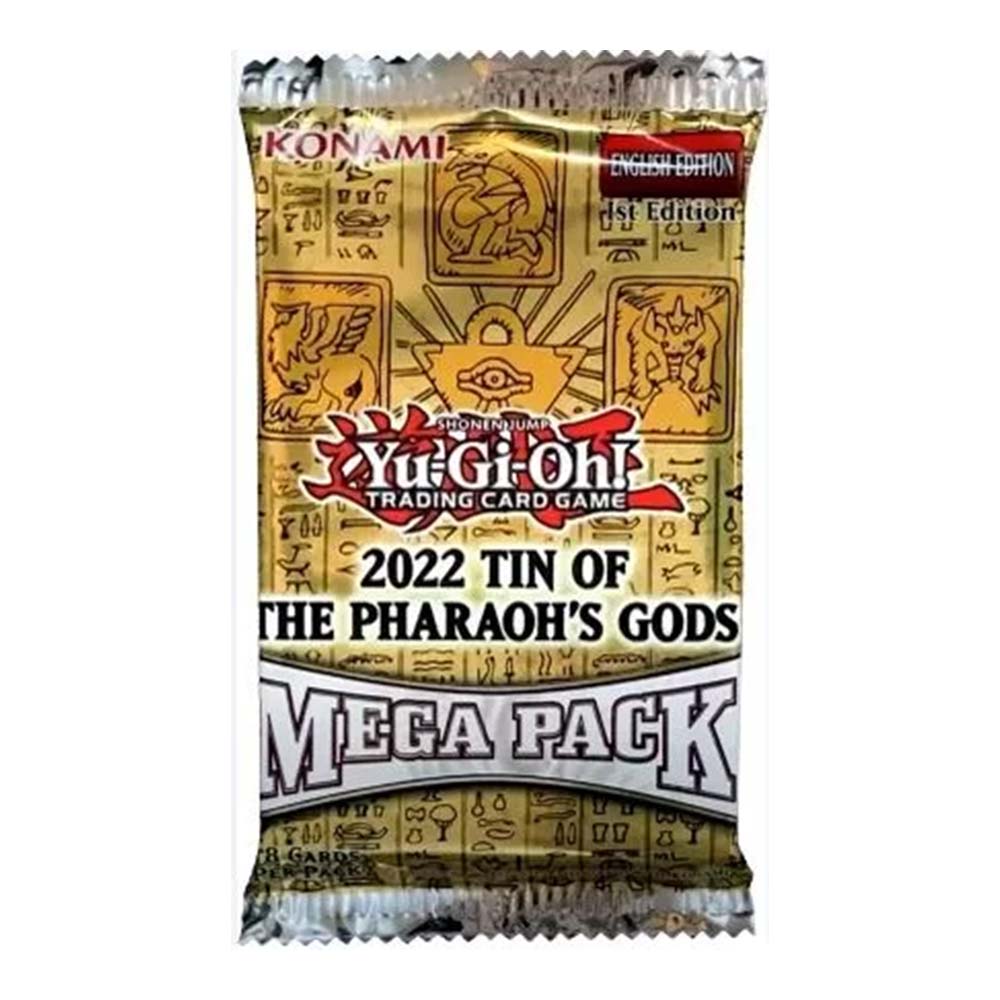 Konami Yu-Gi-Oh! Mega Pack 2022 Pharaohs Gods Tin