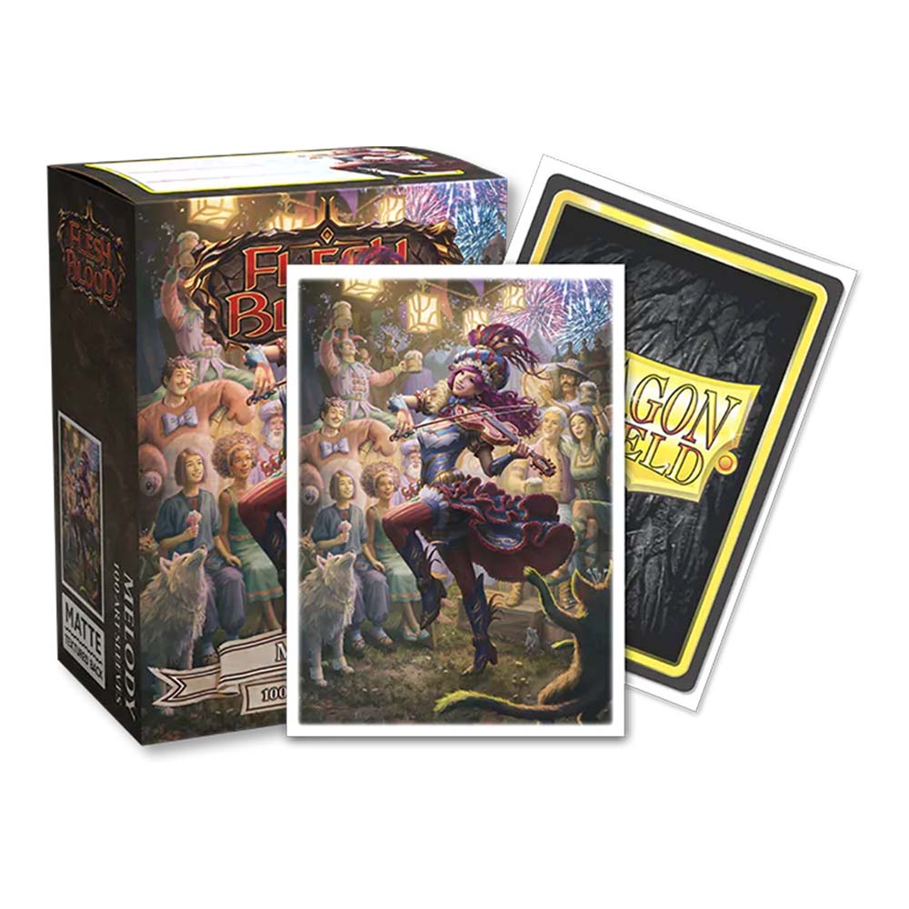 Dragon Shield Sleeves (100) Flesh and Blood Melody, Sing-Al