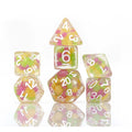 Sirius Dice Set Melon Ball Glowworm