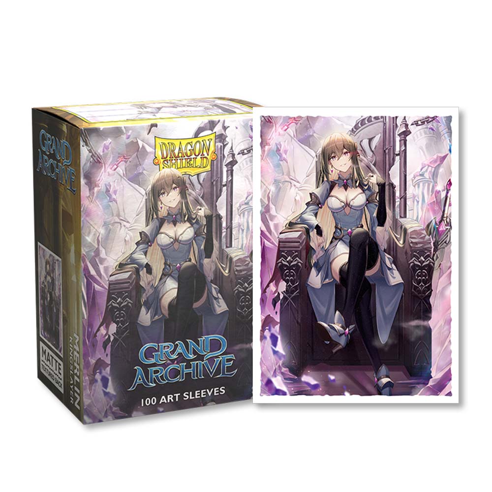 Dragon Shield Sleeves (100) GATCG Merlin, Kingslayer