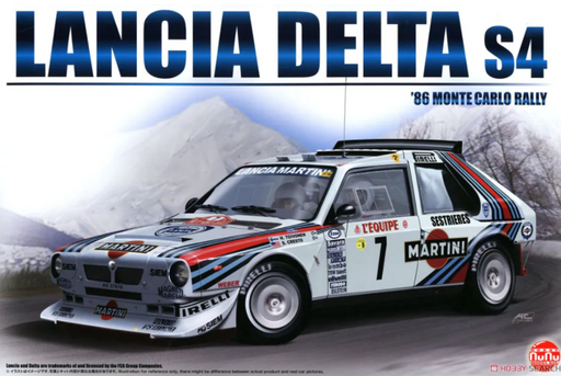 NuNu 24030 1/24 Lancia Delta S4 Martini Montecarlo rally 1986 - Hobby City NZ (8967470579949)