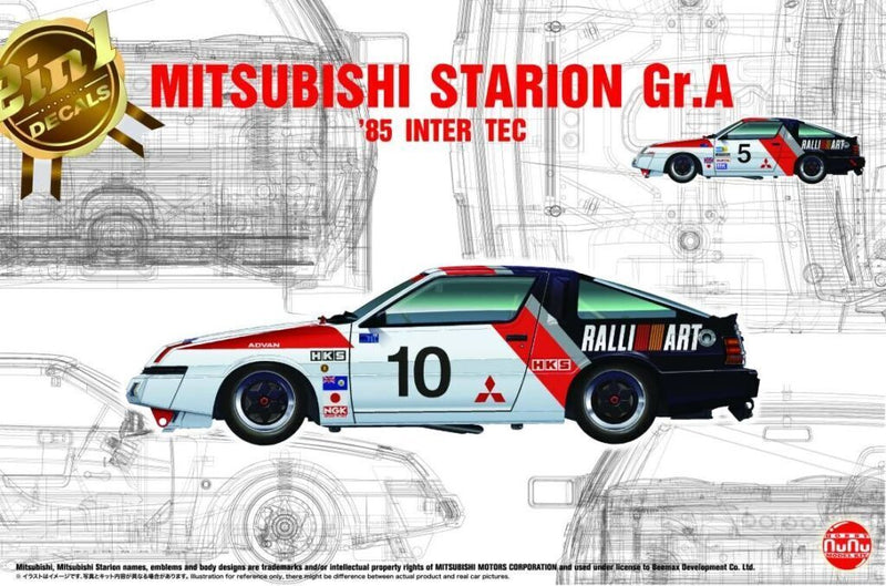 NuNu 24031 1/24 Mit Starion 1985 Japan TEC - Hobby City NZ (8967470612717)