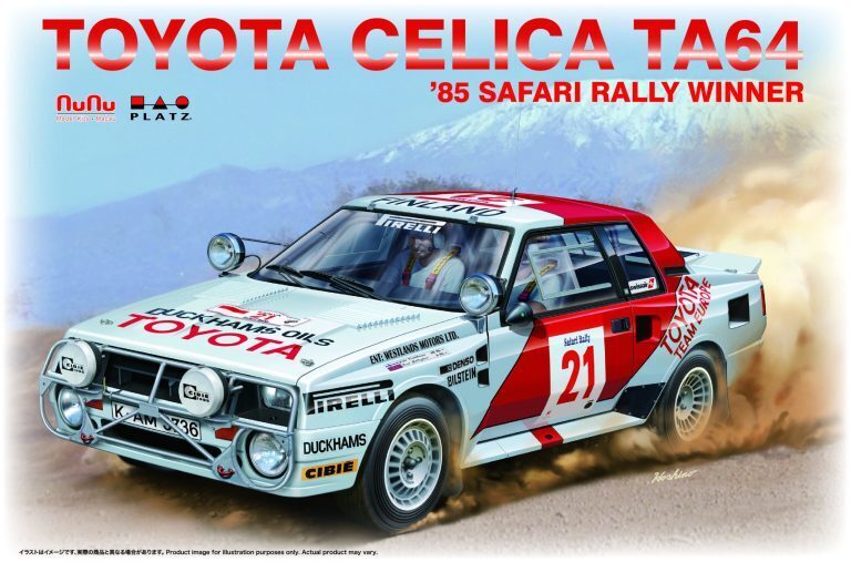 NuNu 24038 1/24 Toyota Celica TA64 '85 Safari Rally Winner - Hobby City NZ (8967470743789)