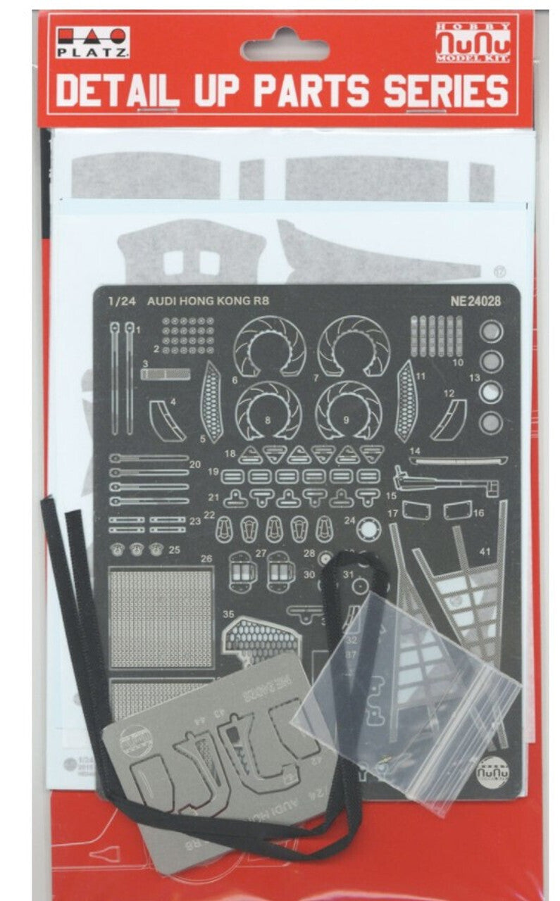 NuNu E24028 Grade Up 1/24 Audi R8 2015 Macau GP - Hobby City NZ (8967471071469)