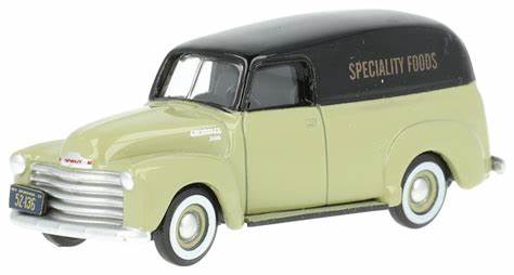 Oxford OX-87CV50004 1950 Chevrolet Panel Van - Hobby City NZ (8864964182253)