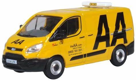 Oxford CUS001 1/76 Ford Transit Custom - Hobby City NZ (8753882562797)