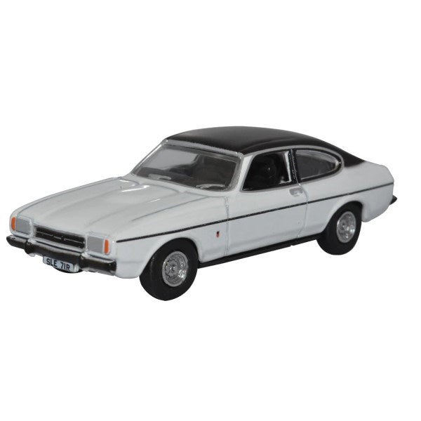 Oxford 76CPR003 1/76 Ford Capri Mk II - White (8971082694893)