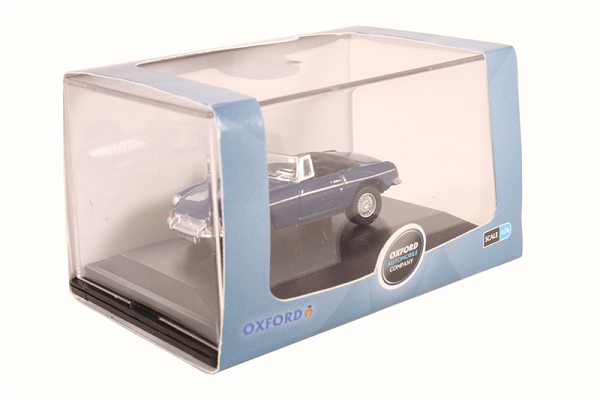 Oxford 76MGB008 1/76 MGB Roadster - Mineral Blue (7797516435693)