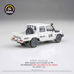 Para64 PA-55687 2014 Toyota Land Cruiser LC79 UN MINUSCA Off Road Effect LHD Diecast Model Car