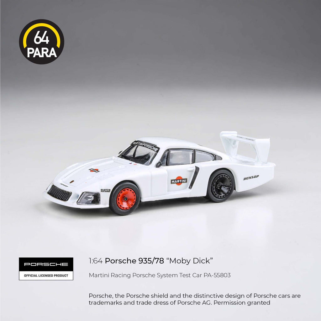Para64 PA-55803 Porsche 935/78 Martini Racing Porsche System Test Car LHD Diecast Model