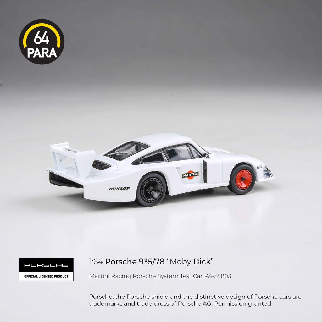 Para64 PA-55803 Porsche 935/78 Martini Racing Porsche System Test Car LHD Diecast Model