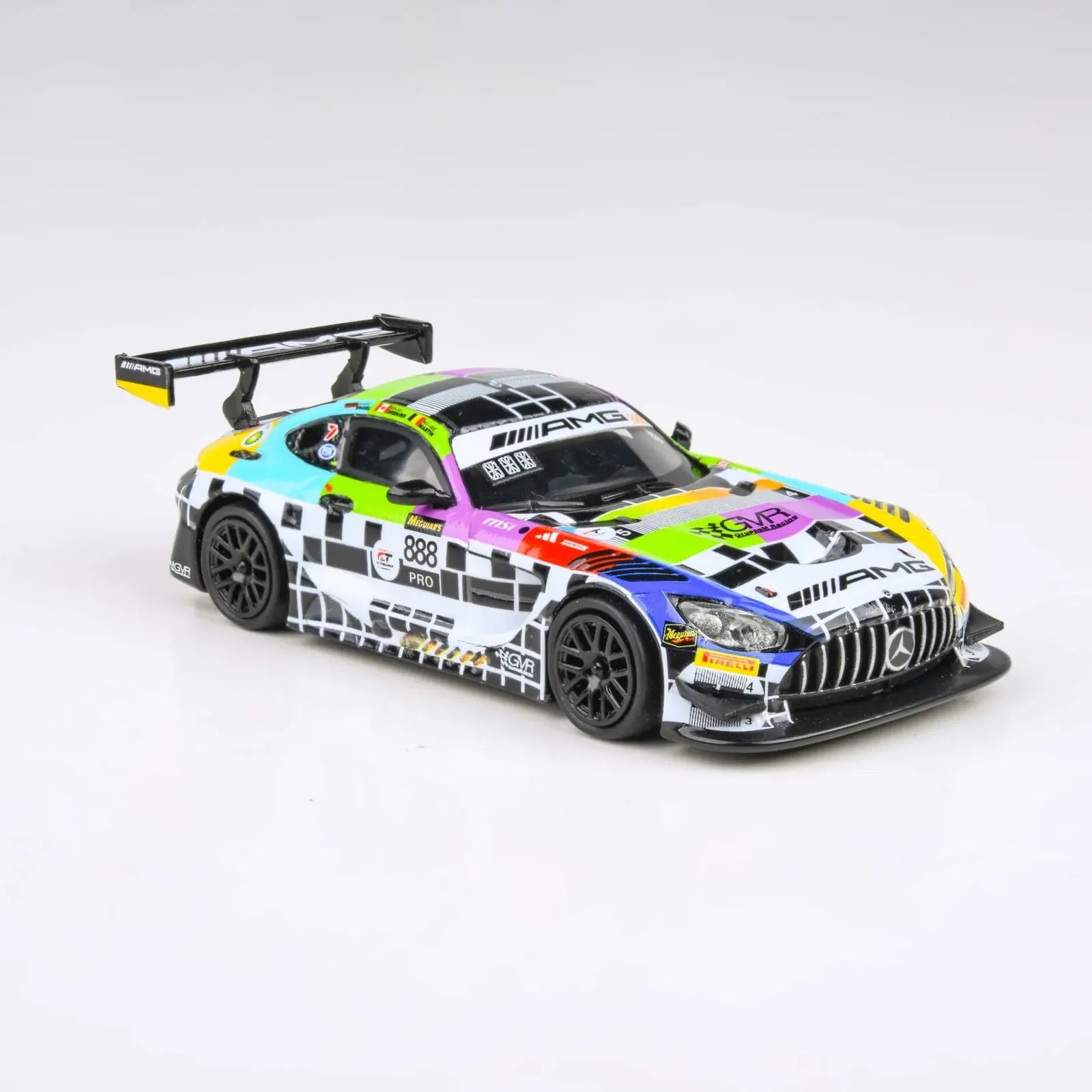 Para64 PA-56361 Mercedes-AMG GT3 2025 Bathurst 12H GruppeM Racing #888 Diecast Model Car