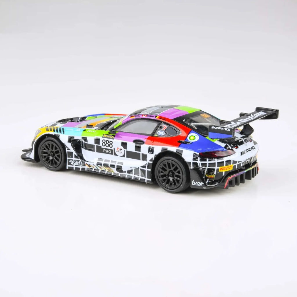 Para64 PA-56361 Mercedes-AMG GT3 2025 Bathurst 12H GruppeM Racing #888 Diecast Model Car