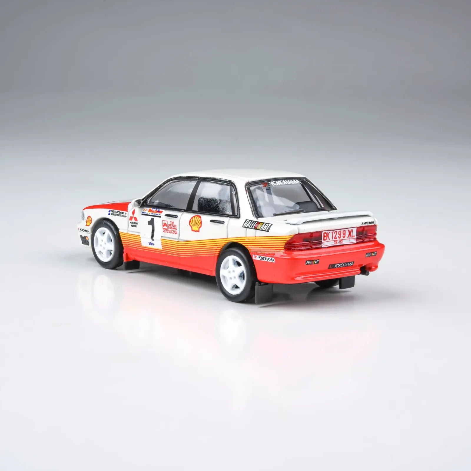 Para64 PA-65111 Mitsubishi Galant VR-4 APRC Rally Malaysia 1991 #1 RHD