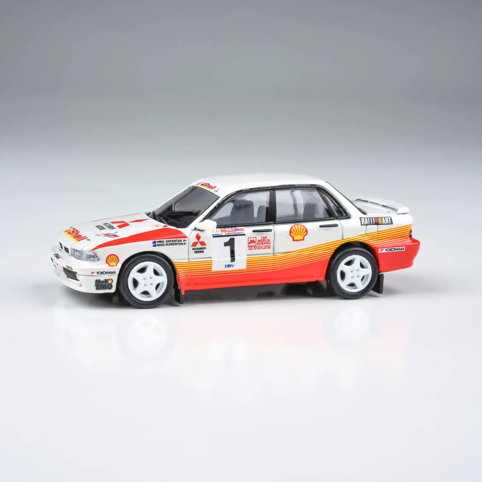 Para64 PA-65111 Mitsubishi Galant VR-4 APRC Rally Malaysia 1991 #1 RHD