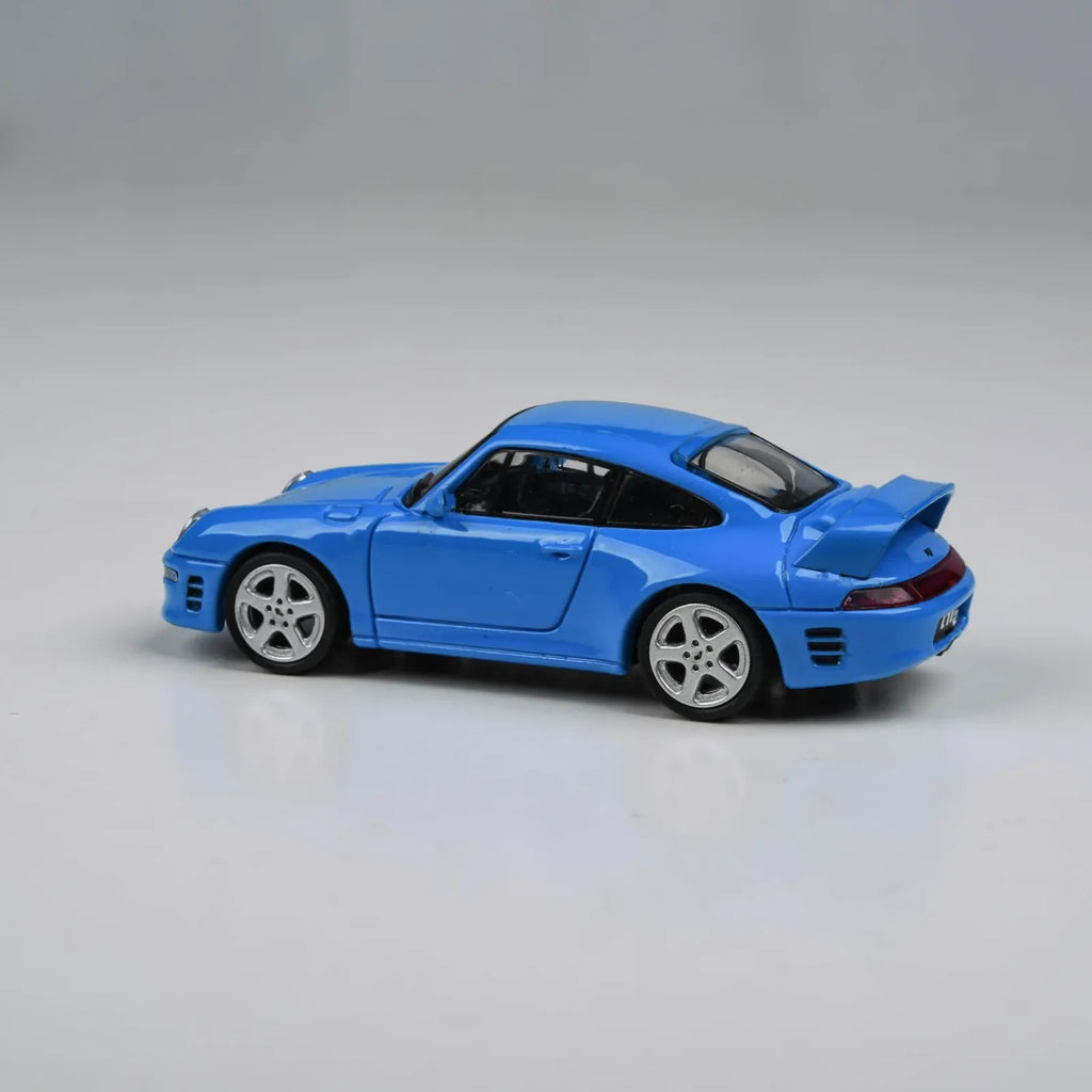 Para64 PA-65377 1995 RUF STR2 Mexico Blue RHD Diecast Model Car