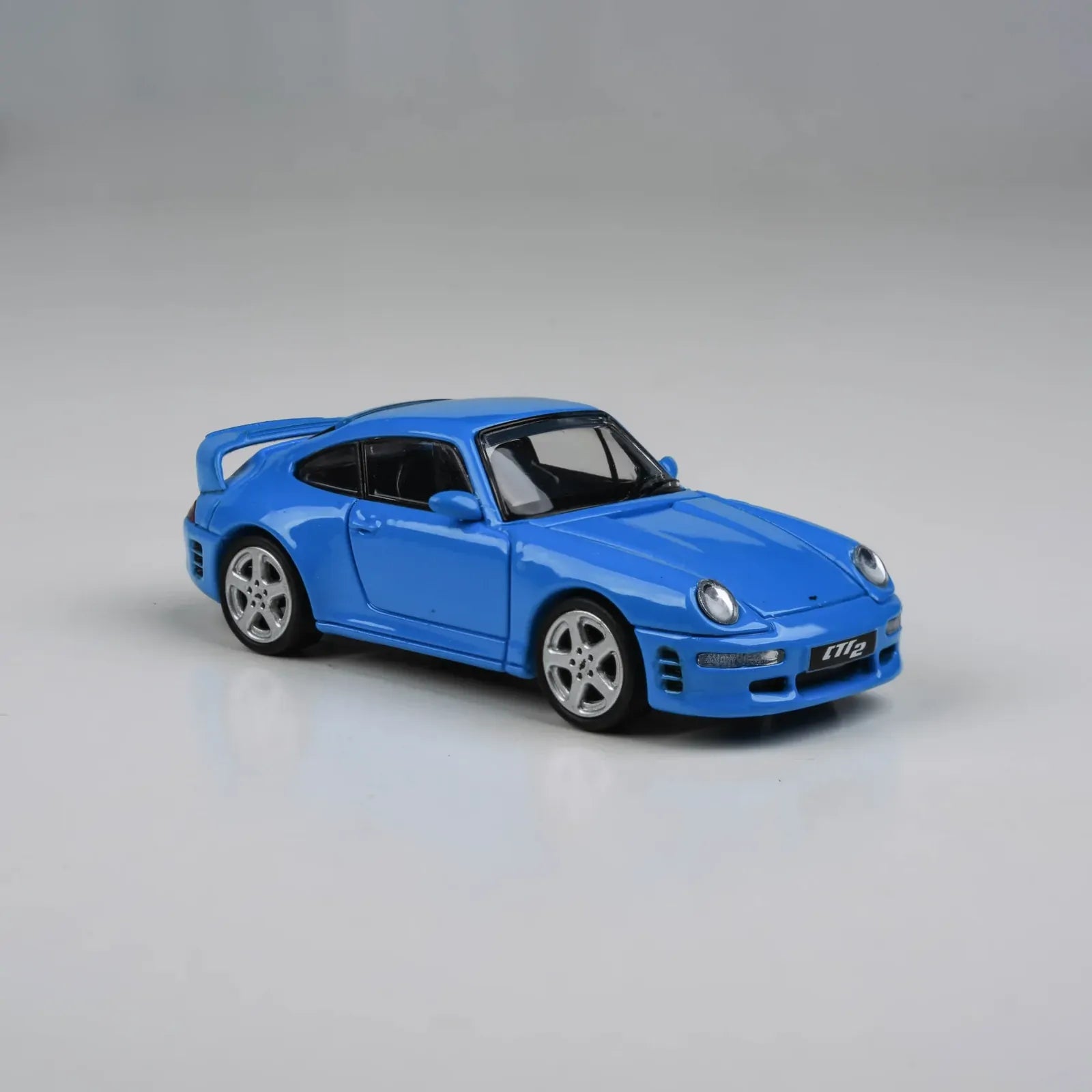 Para64 PA-65377 1995 RUF STR2 Mexico Blue RHD Diecast Model Car