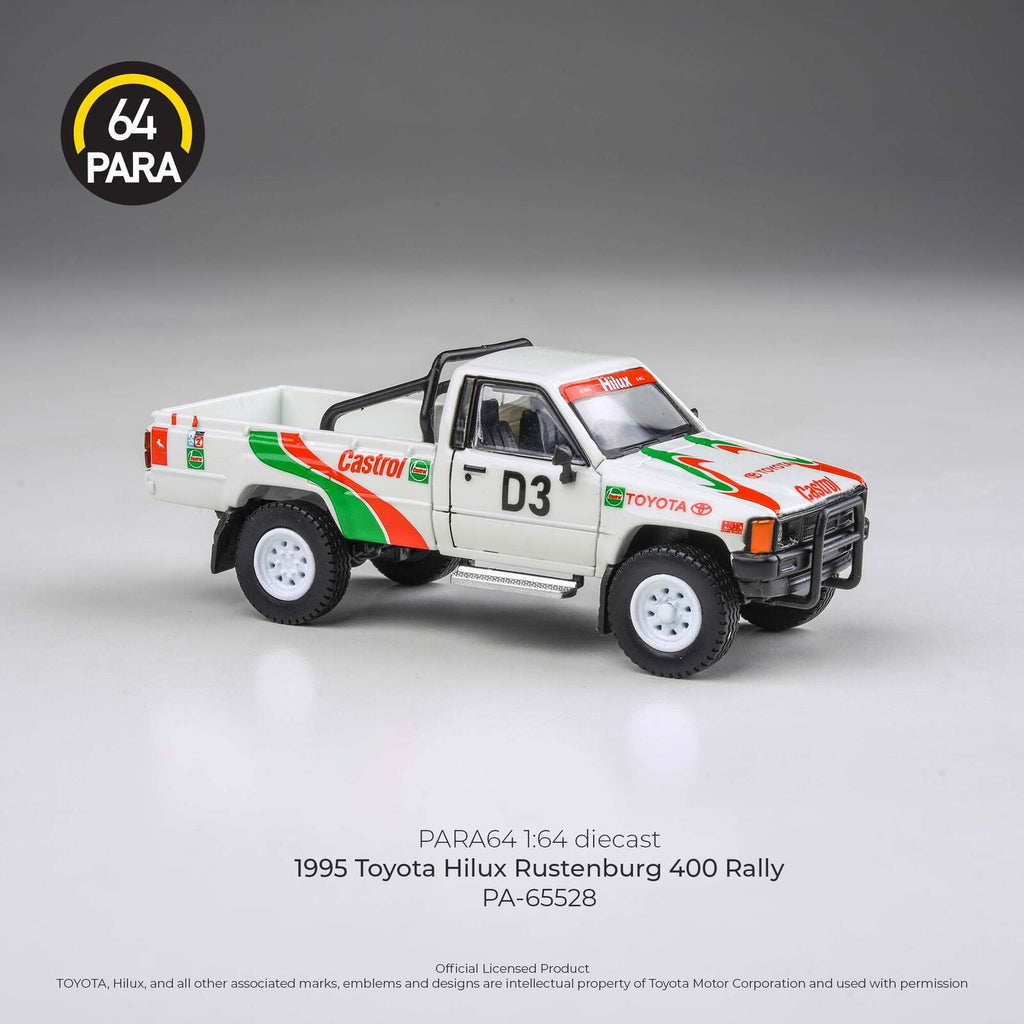 Para64 PA-65528 1995 Toyota Hilux Rustenburg 400 Rally RHD Diecast Model Car