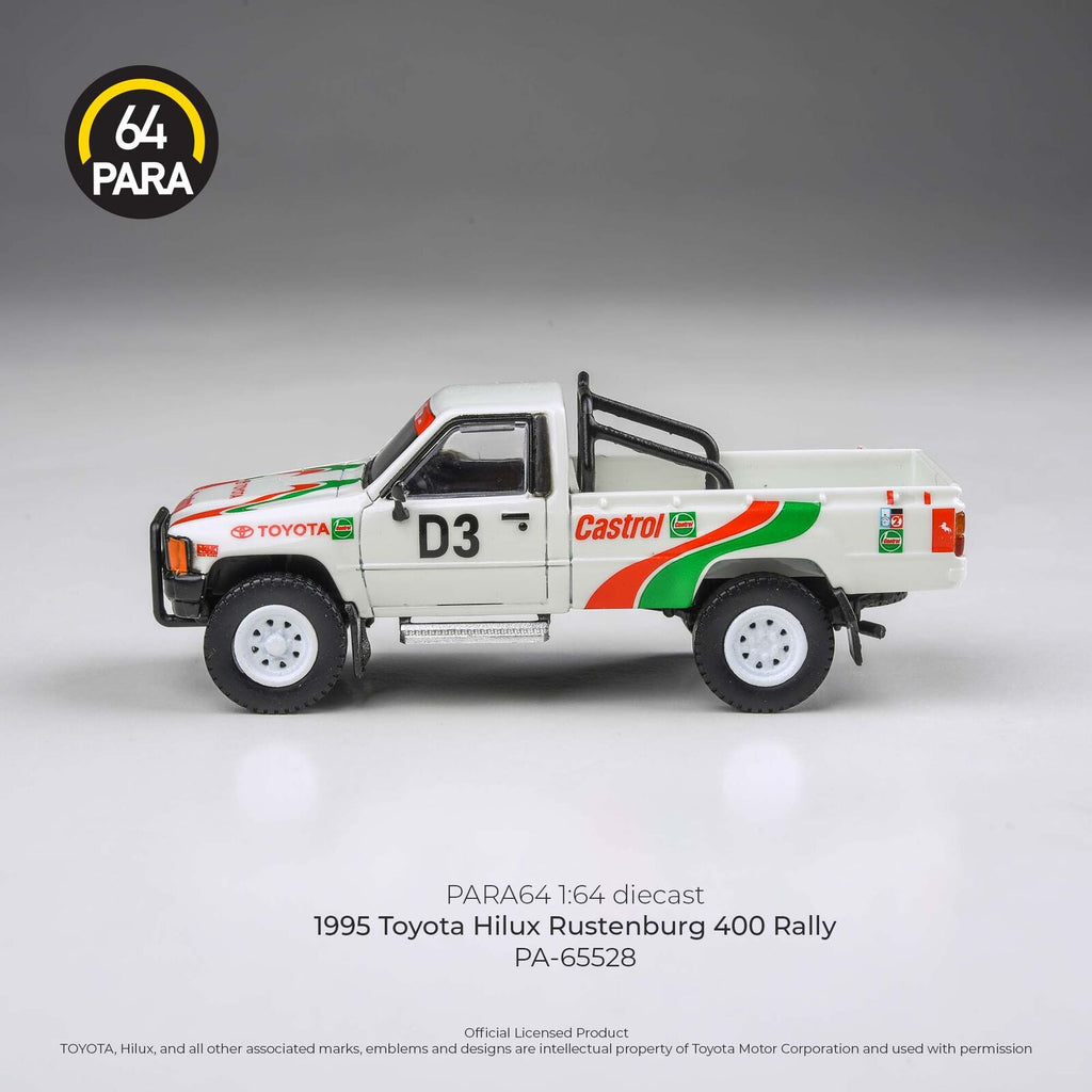 Para64 PA-65528 1995 Toyota Hilux Rustenburg 400 Rally RHD Diecast Model Car