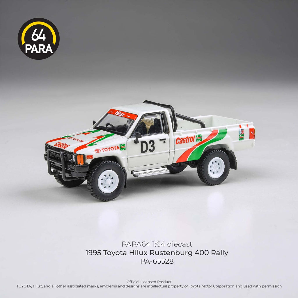 Para64 PA-65528 1995 Toyota Hilux Rustenburg 400 Rally RHD Diecast Model Car