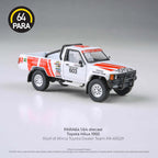 Para64 PA-65529 Toyota Hilux 1993 Roof of Africa Toyota Dealer Team RHD Diecast Model Car