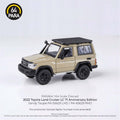 Para64 PA-65568 2023 Toyota Land Cruiser 71 Sandy Taupe Anniversary Edition Right Hand Drive Diecast Model Car