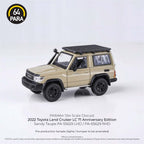 Para64 PA-65568 2023 Toyota Land Cruiser 71 Sandy Taupe Anniversary Edition Right Hand Drive Diecast Model Car