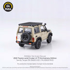Para64 PA-65568 2023 Toyota Land Cruiser 71 Sandy Taupe Anniversary Edition Right Hand Drive Diecast Model Car