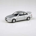Para64 PA-65626 1999 Honda Civic EM1 Vogue Silver Metallic with Wing Diecast Model Car